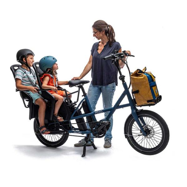 Vello Bike - SUB Longtail Bleu - Vélo cargo électrique – Image 7