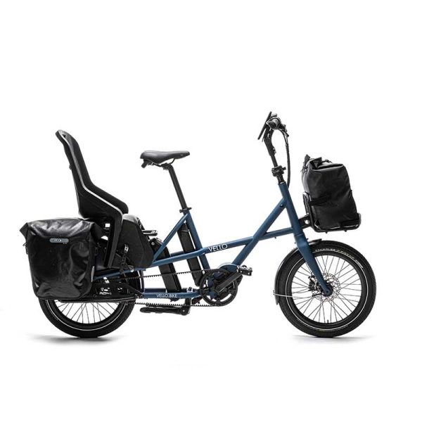 Vello Bike - SUB Longtail Bleu - Vélo cargo électrique – Image 6